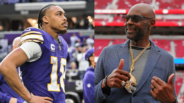 Jerry Rice Says Justin Jefferson Is “Still the Best Receiver in the NFL”