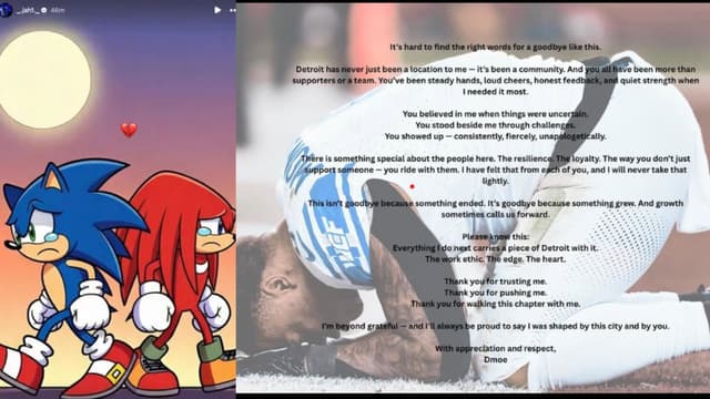 Jahmyr Gibbs Reacts To David Montgomery Trade With Heartbreak Post