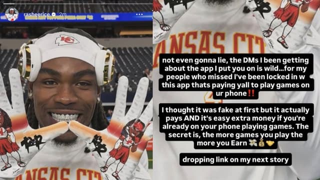 Rashee Rice’s Suspicious App Promo Instagram Post Sparks Hacking Fears