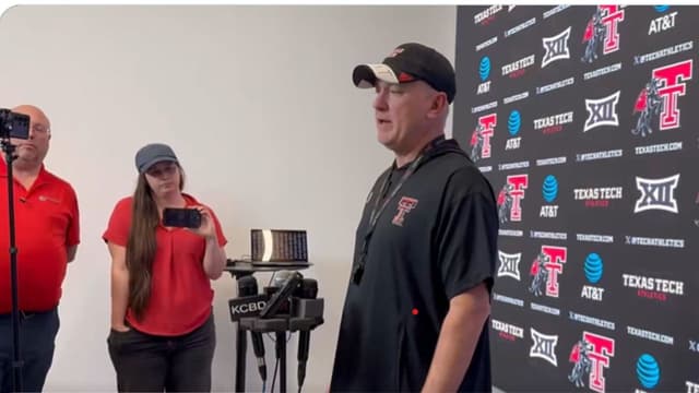 Joey McGuire: Micah Hudson Walked On At Texas Tech