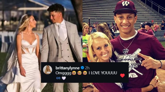 Patrick Mahomes Celebrates Anniversary With Brittany Mahomes Throwback Post