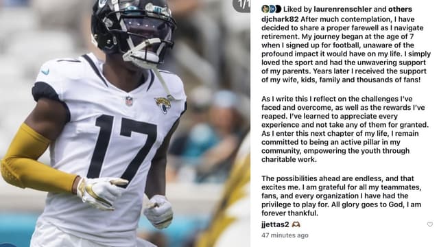 DJ Chark Calls Time on NFL Career, Turns Focus to Community Impact