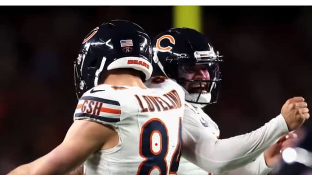 Colston Loveland Details Growing Chemistry with Caleb Williams