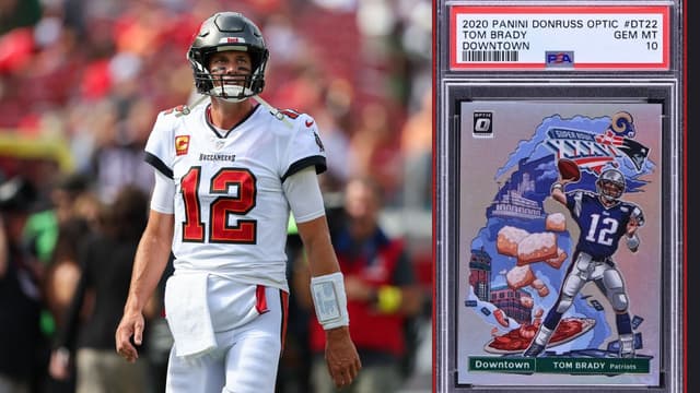 Tom Brady Downtown Card Sells for Record $18,600, Up 2,114%