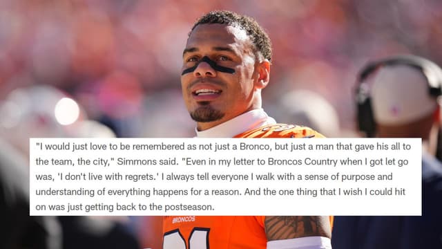 Justin Simmons Announces Retirement After Standout Career With Denver Broncos