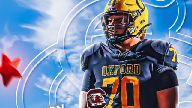 2027 IOL Jaxon Elston Commits To South Carolina Over Arkansas