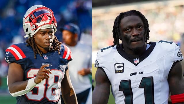 Rhamondre Stevenson Reflects on Patriots Potentially Landing AJ Brown
