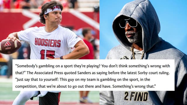 Deion Sanders Sounds Off on Brendan Sorsby Gambling Controversy