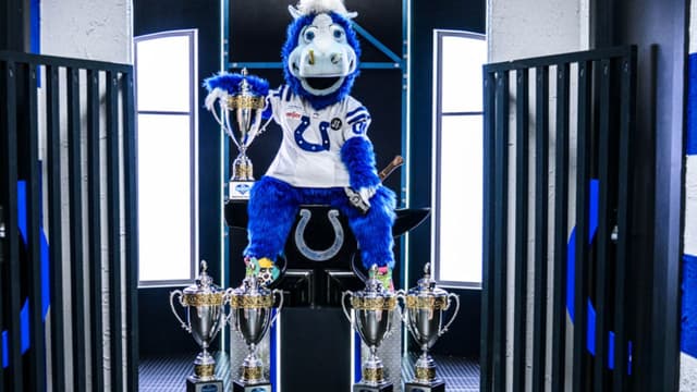 Colts Mascot Blue Wins NFL Mascot of the Year Again