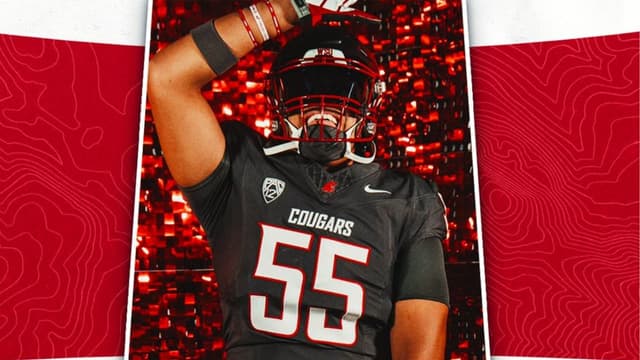 Four-Star OT Rashaun Lavata’i Stuns, Commits to Washington State