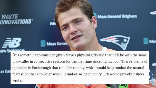 Albert Breer Thinks Drake Maye Could Make Another Leap in 2026