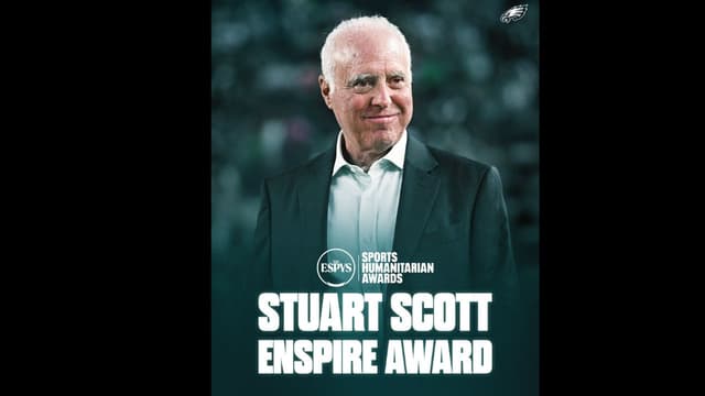 Eagles Owner Jeffrey Lurie Named Stuart Scott ENSPIRE Award Recipient