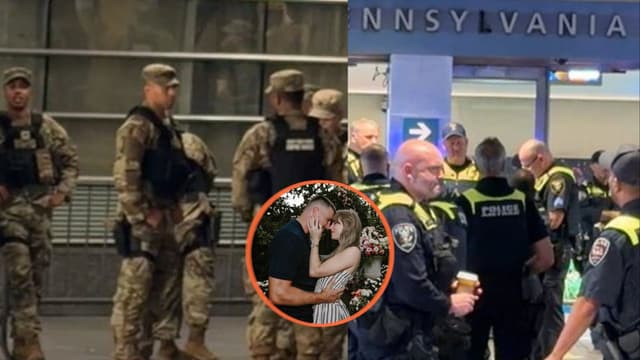 National Guard Spotted Near MSG Ahead of Taylor Swift and Travis Kelce Wedding