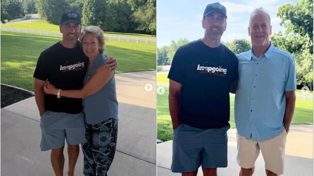 Aaron Rodgers Shares Family Photos After Years of Estrangement