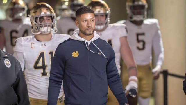 Marcus Freeman Says He's Staying at Notre Dame