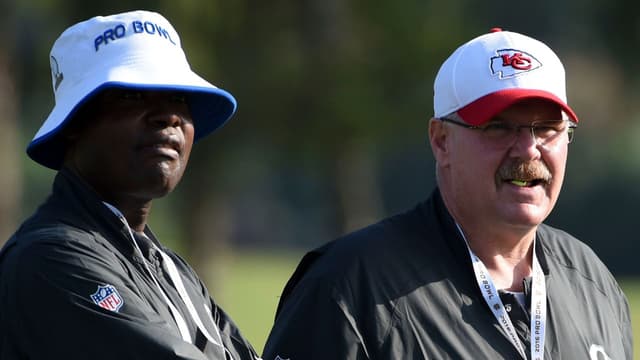 Andy Reid Reacts to Shooting Involving Eric Bieniemy's Family