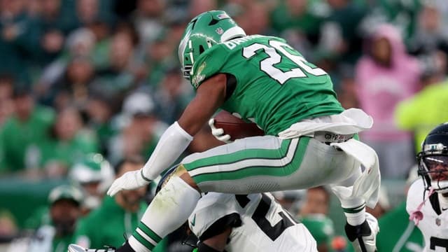 Saquon Barkley Doesn't Want to Be Remembered for His Iconic Hurdle