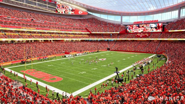 Chiefs Want Grass Field at New Kansas Stadium