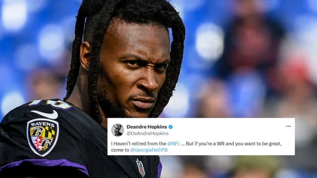 DeAndre Hopkins Shares First Post After Joining Georgia Tech Staff