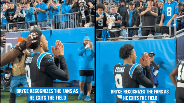 Bryce Young Shows Gratitude to Carolina Crowd After Tough Wild-Card Loss