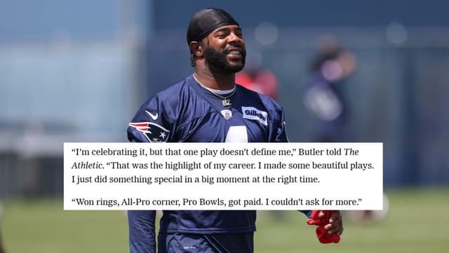 Malcolm Butler Reflects on Iconic Super Bowl Interception Before Patriots Take On Seahawks