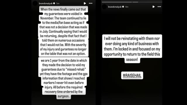 Brandon Aiyuk Accuses 49ers of Lying About Contract, Rehab Timeline