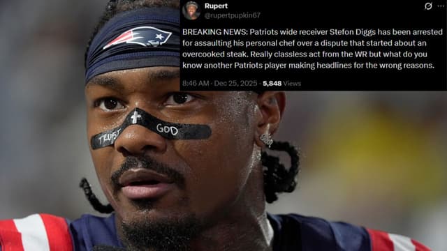 Rumor Alleged Stefon Diggs Strangled His Chef Over Steak, Days Before Charge