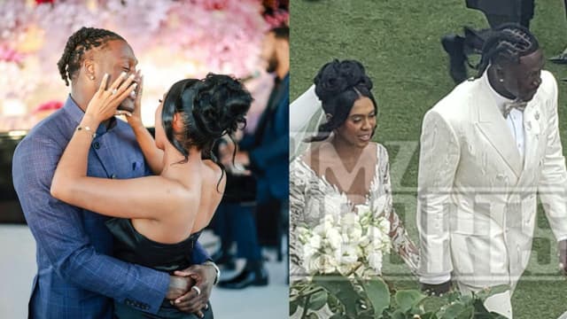 Eagles Star A.J. Brown Marries Kelsey Riley in Laguna Beach Ceremony