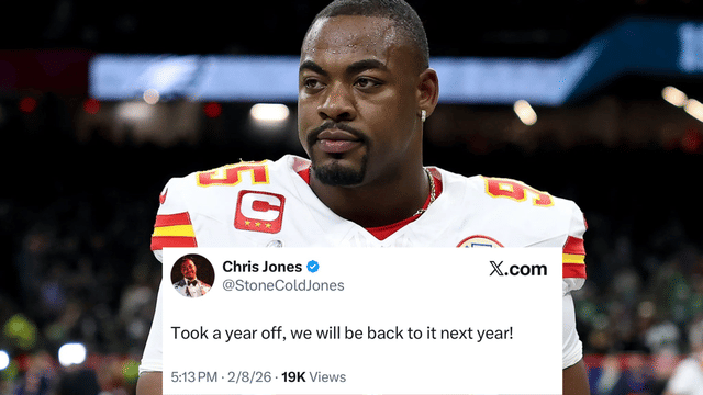 Chris Jones Says “We Will Be Back Next Year” Ahead Of Super Bowl LX