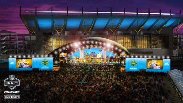 NFL Unveils Official 2026 Draft Stage Renderings for Pittsburgh
