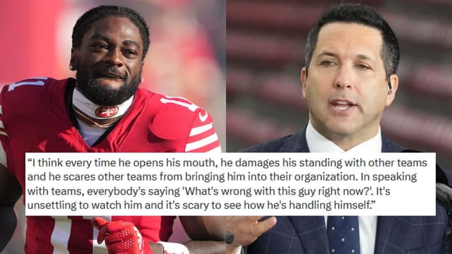 Adam Schefter Says Brandon Aiyuk Is Hurting His Own Trade Market