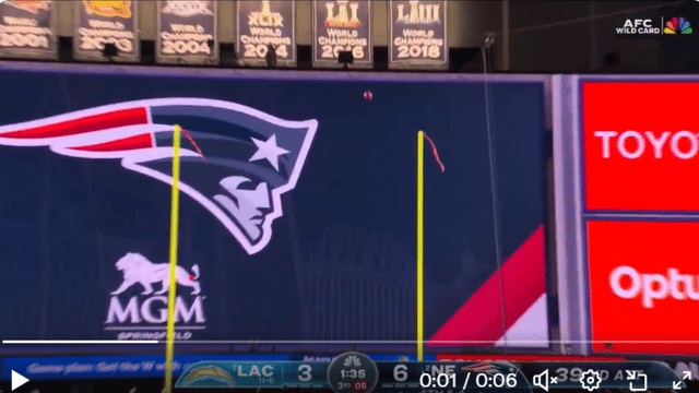 Kayshon Boutte Helps Patriots Stretch Lead to 9-3