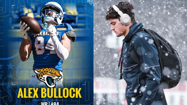 Jaguars Rookie Receiver Alex Bullock Retires Days After Signing