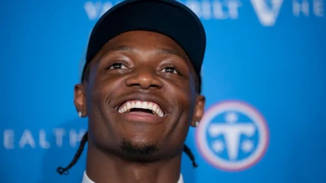 Carnell Tate Honors Late Mother With No. 14 for Titans