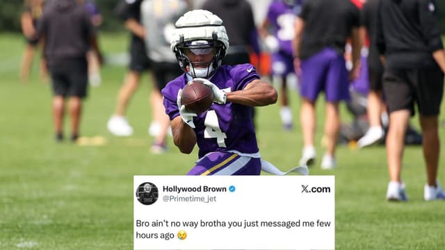 Hollywood Brown Reveals Rondale Moore Reached Out to Him Hours Before His Shocking Death