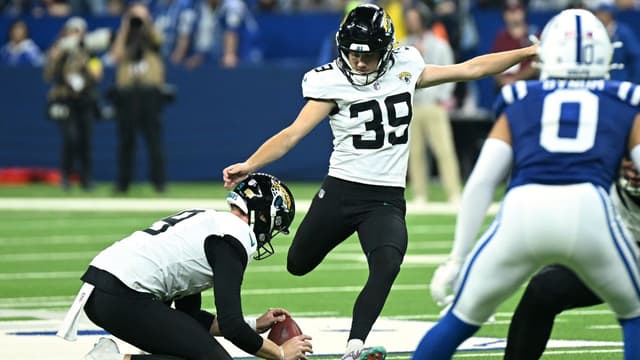 Cam Little Does the Ronaldo Celebration After Making NFL History With 67-Yard Field Goal