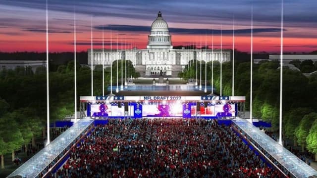 NFL Announces Dates for 2027 Draft in Washington, D.C.