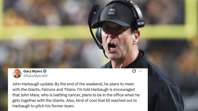 John Harbaugh Meets With Multiple Teams as Coaching Search Heats Up