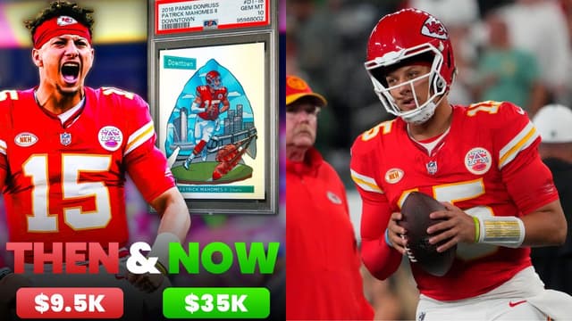 Patrick Mahomes Downtown Card Skyrockets to $35K Weeks After $9.5K Sale