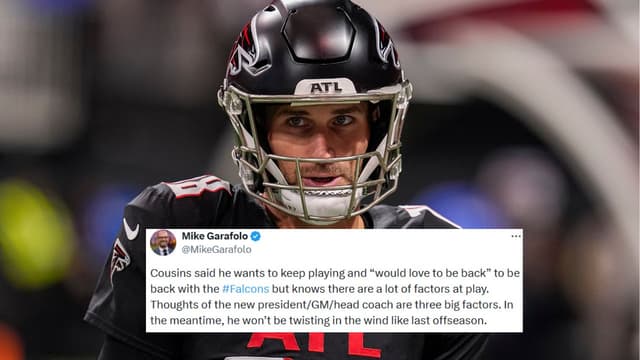 Falcons, Kirk Cousins Adjust Contract Ahead of Free Agency