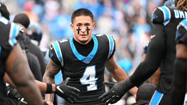 Panthers WR Tetairoa McMillan Shrugs Off Offensive Rookie of the Year, Emphasizes Playoffs