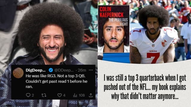 Colin Kaepernick Says He Was a Top 3 QB in the League, Fans Strongly Disagree