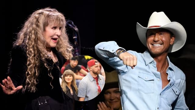 Taylor Swift, Travis Kelce Wedding to Feature Performances by Stevie Nicks and Tim McGraw