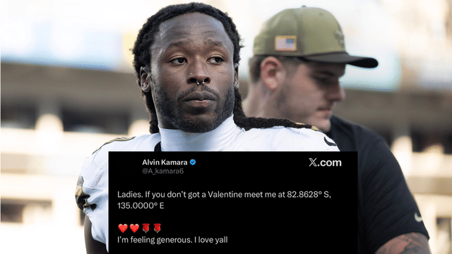 Alvin Kamara Tells Single Ladies to Meet Him in Antarctica