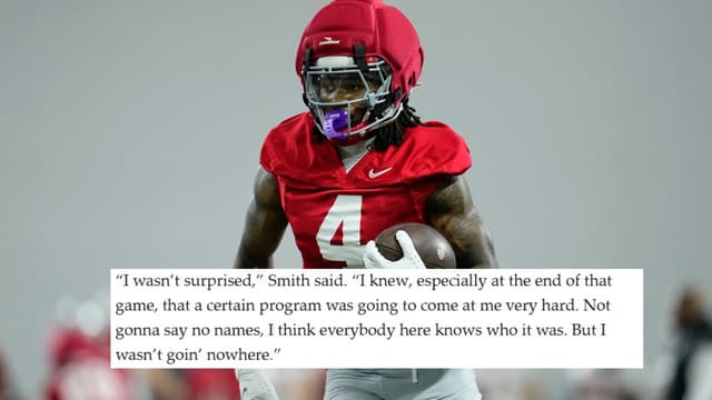 Jeremiah Smith Says Program Tried to Lure Him After Standout Ohio State Season