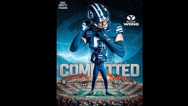 Four-Star Receiver Blake Wong Commits to BYU Over Ohio State