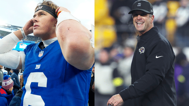 John Harbaugh Impressed by Jaxson Dart, Feels Giants Can Be Fixed Fast