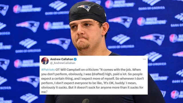 “It Comes With the Job”: Will Campbell Addresses Criticism for Patriots’ Super Bowl Loss