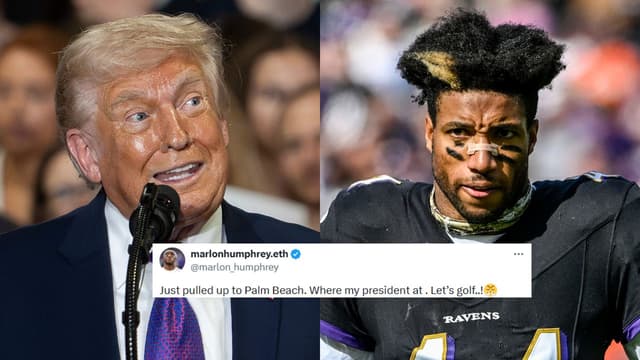 Marlon Humphrey Draws Fan Backlash After Donald Trump Golf Post