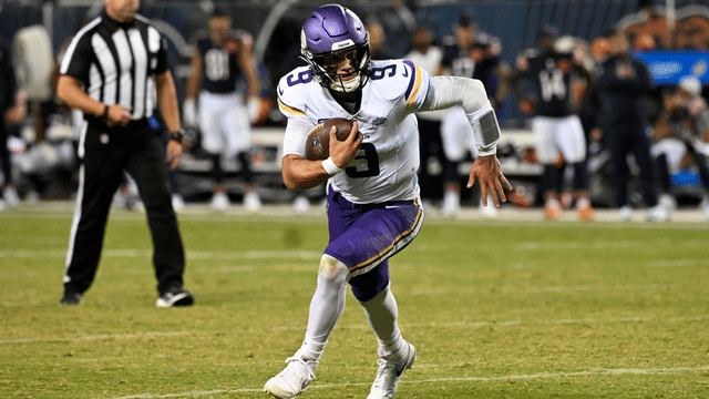 Vikings Rally Past Bears After 7.7% Win Chance